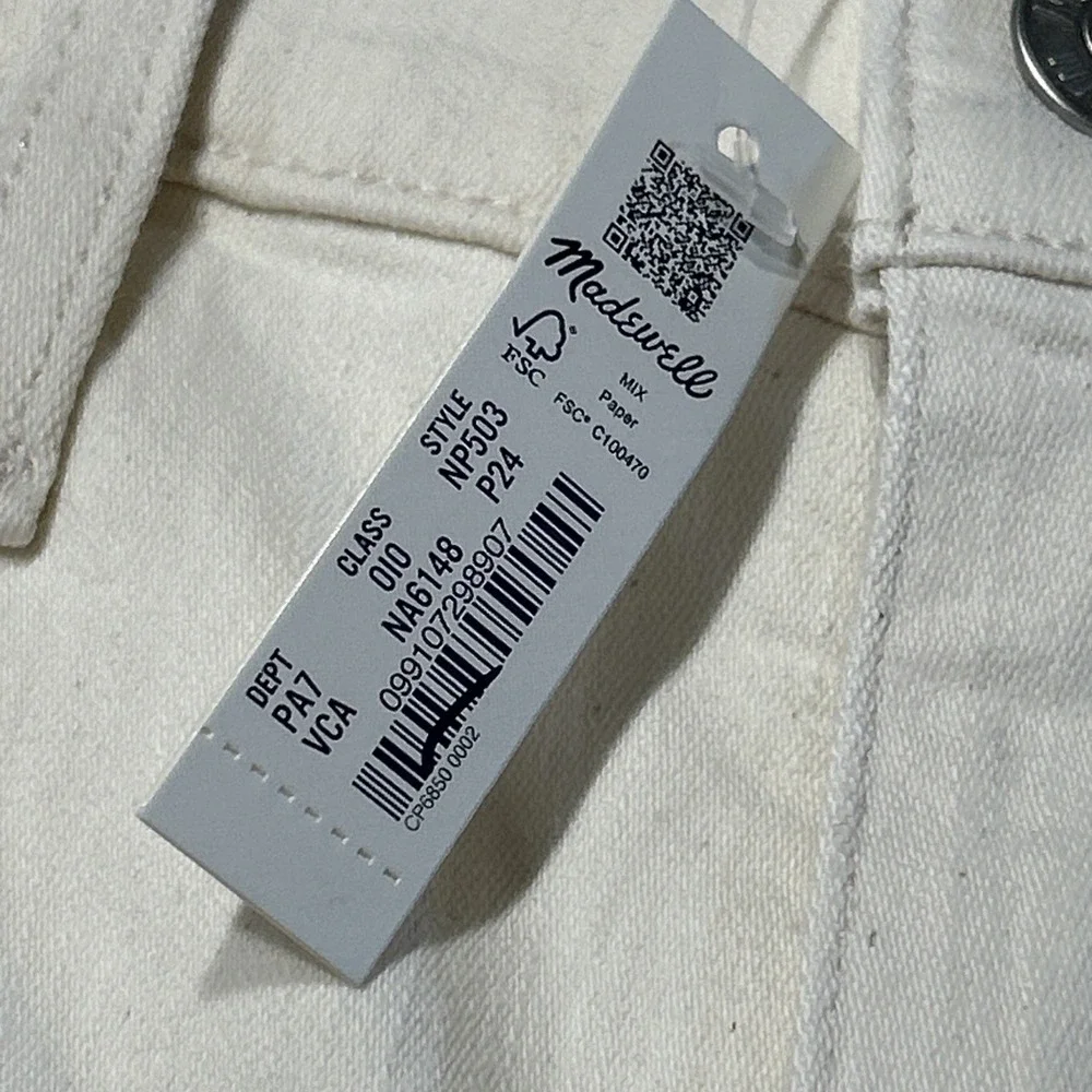 Women's Madewell Kick Out Full Length Jeans‎ Stretch Denim NWT Sz 24 29